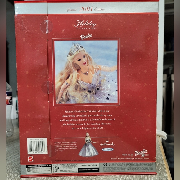 2001 Special Edition Holiday Celebration Barbie - Picture 6 of 15